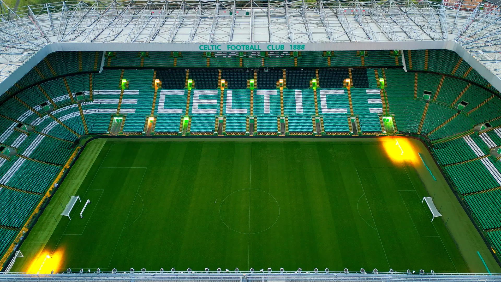 Celtic Park: Luftaufnahme