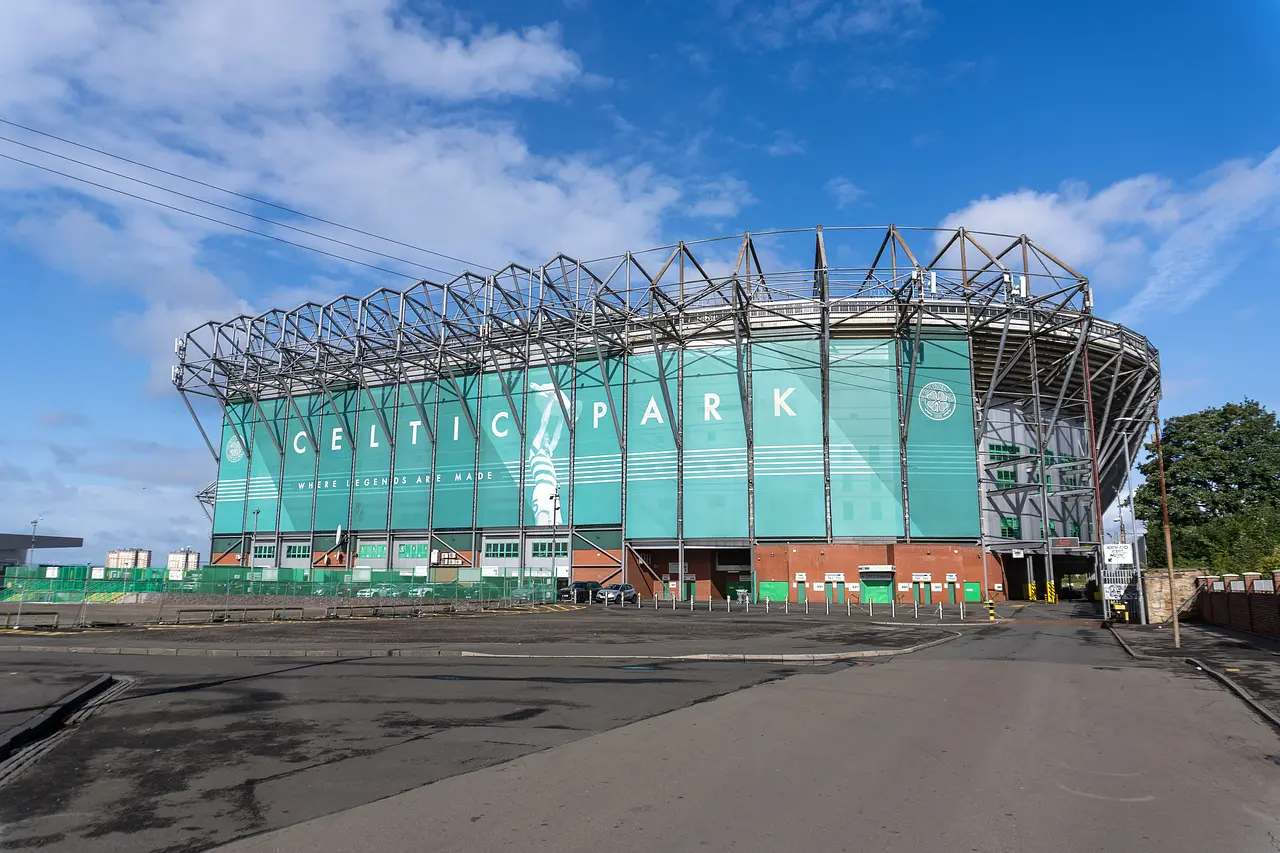 Celtic Park: exterior del estadio