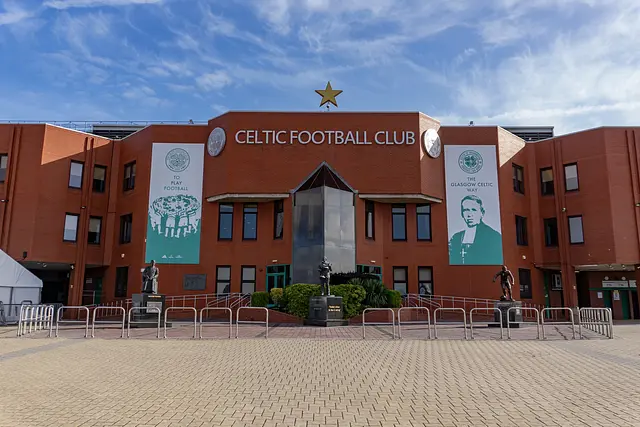Celtic Park: Eingang zum Stadion