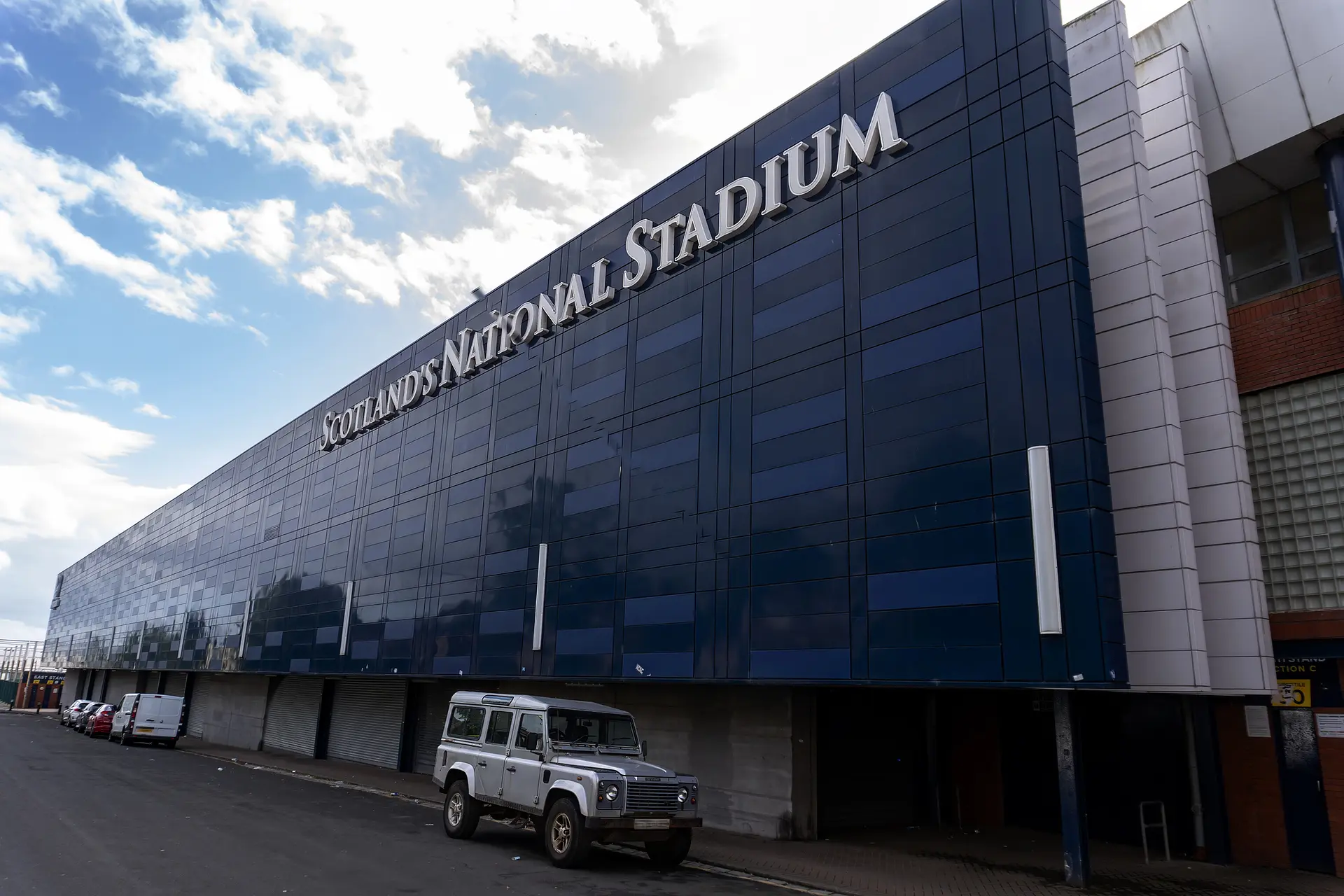 Hampden Park: das Stadion von außen