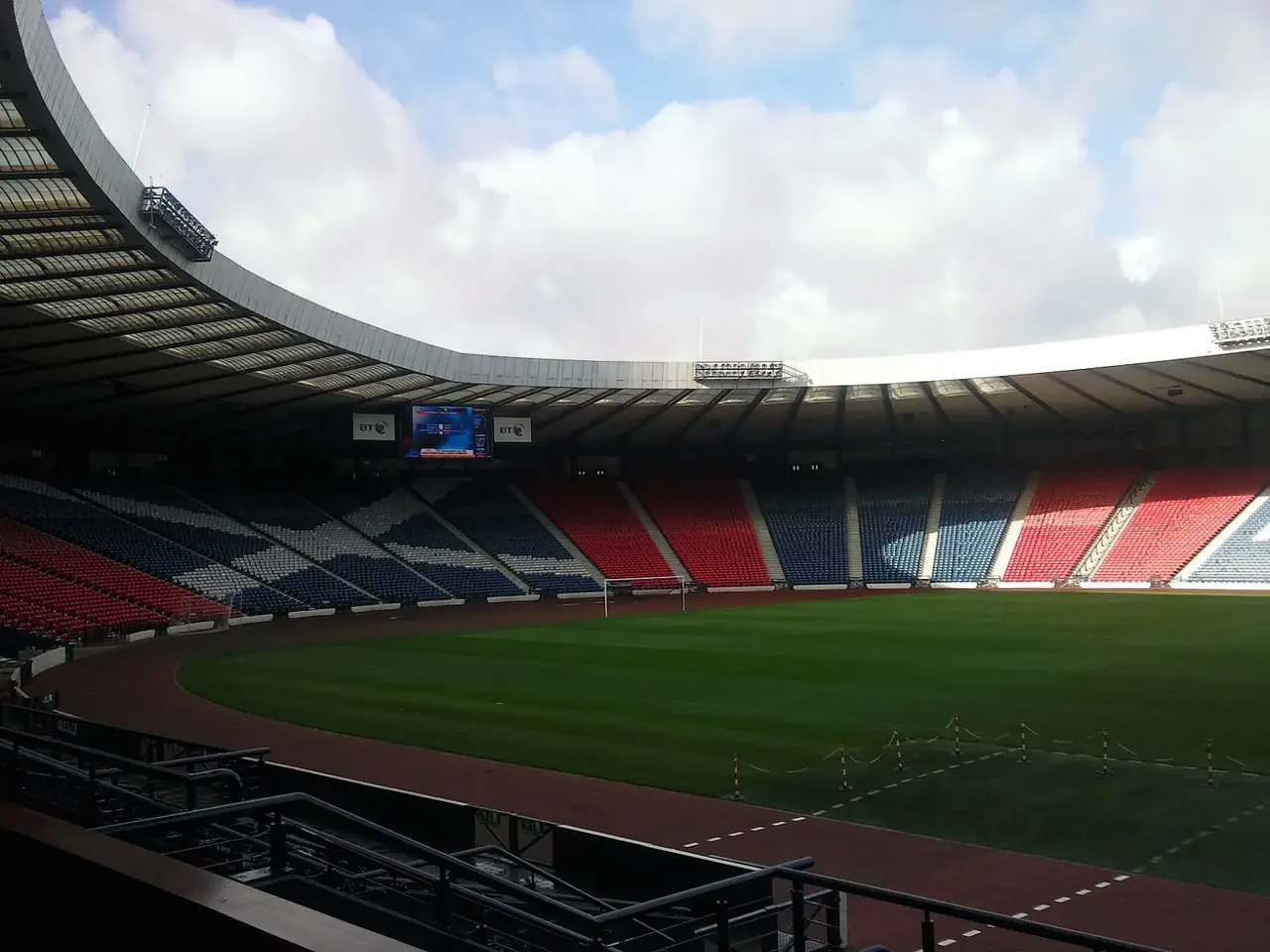 Hampden Park : la pelouse