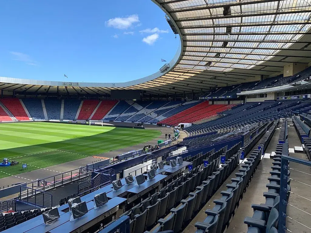 Hampden Park: le tribune