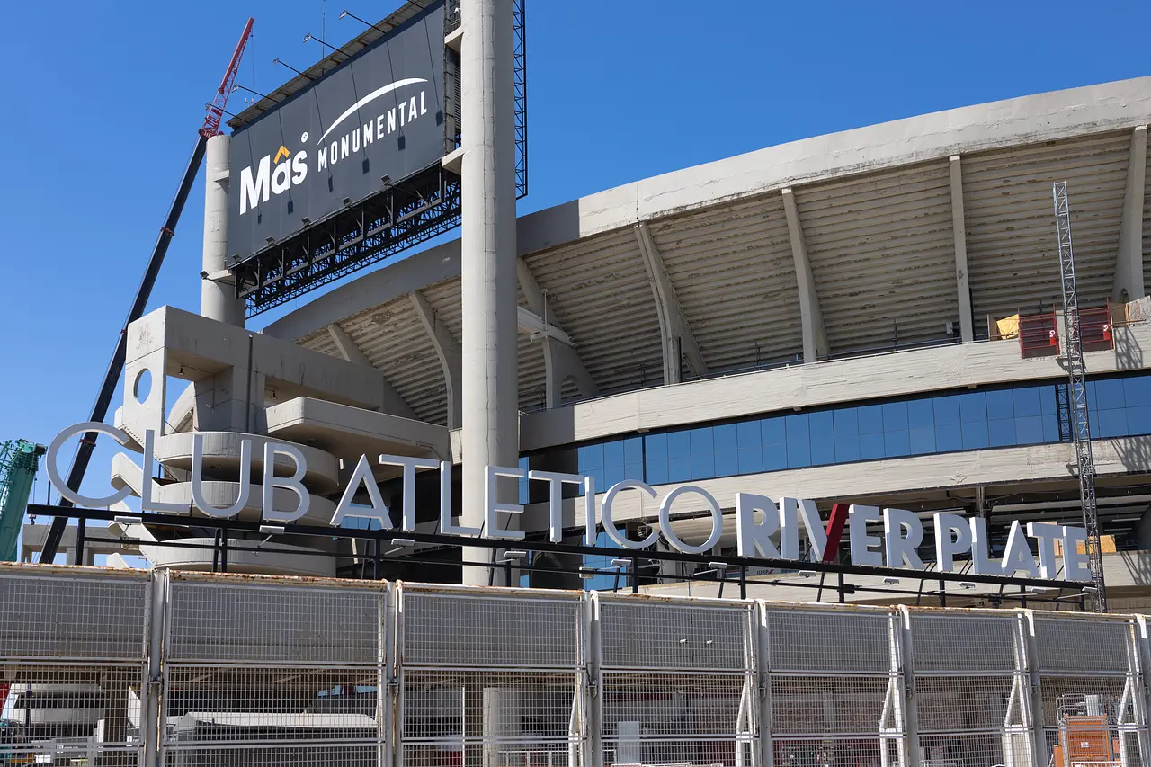El Monumental : extérieur du stade