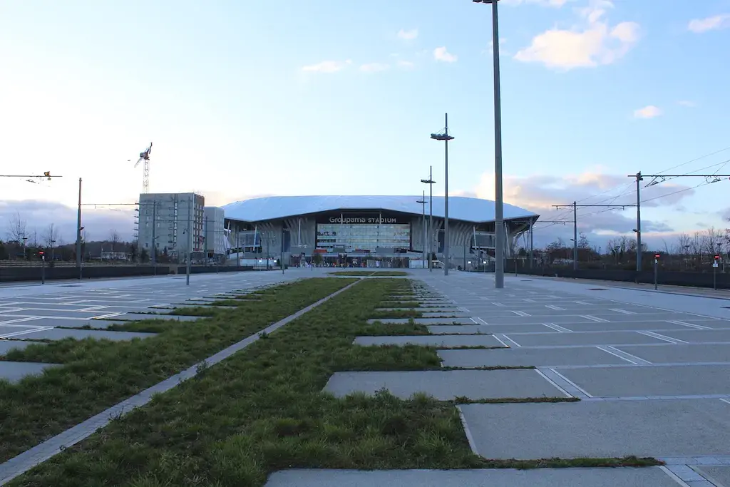 Groupama Stadium: los alrededores del estadio