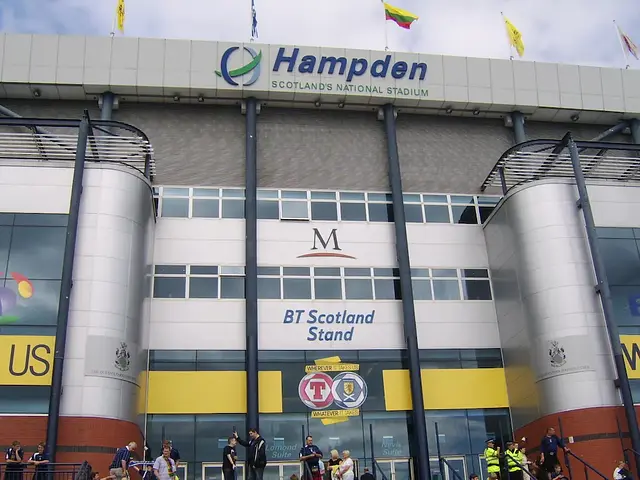Hampden Park: der Stadioneingang