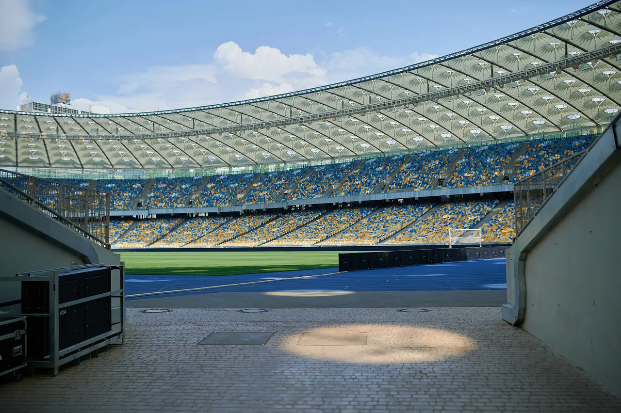 NSC Olimpiyskiy: das Innere des Stadions