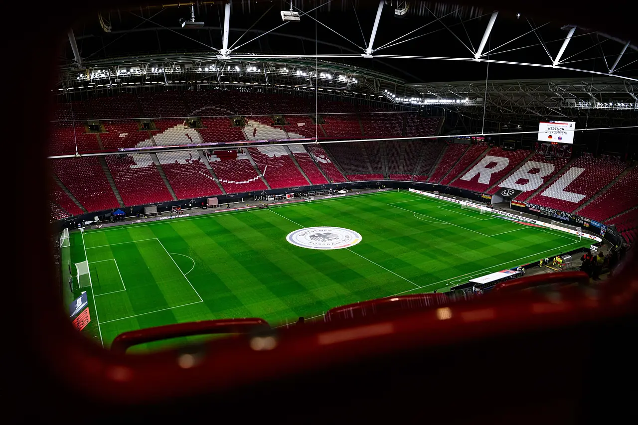 Red Bull Arena: panoramic view