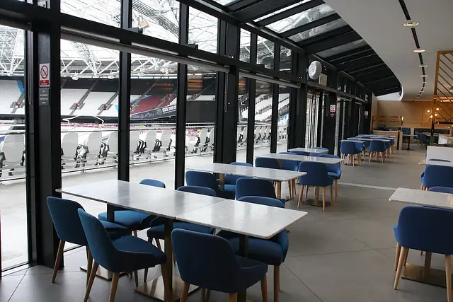 London Stadium: el restaurante del estadio