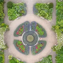 Real Sociedad de Horticultura: Entrada al Jardín de Rosemoor