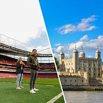 Combo: Tour dell'Arsenal FC Emirates Stadium + Tour della Torre di Londra e dei gioielli della Corona