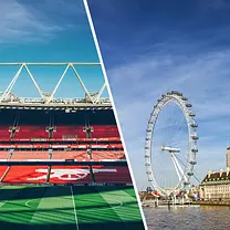 Combo: Tour dello stadio dell'Arsenal FC + Biglietti per London Eye