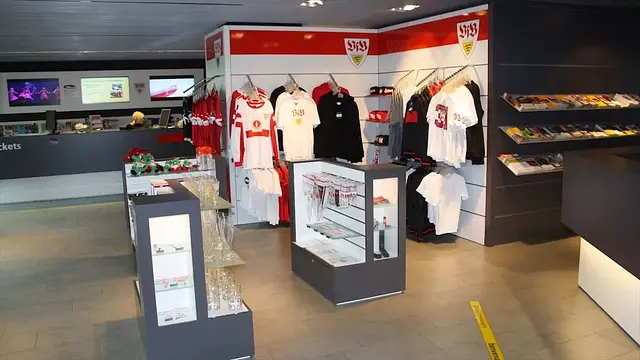MHP Arena: the club shop