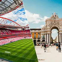 Combo: SL Benfica Stadium & Museum Skip-the-Line Guided Tour + Lisbon Card