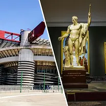 Kombi-Angebot: geführte Tour durch das San-Siro-Stadion und das Museum + Eintrittsticket für die Pinacoteca di Brera