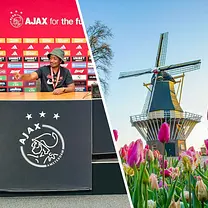 Johan Cruijff ArenA Classic Tour & Keukenhof Entry with Amsterdam Transfers