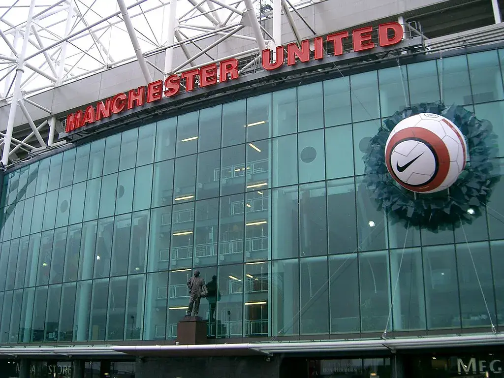 Old Trafford: the stadium from outside