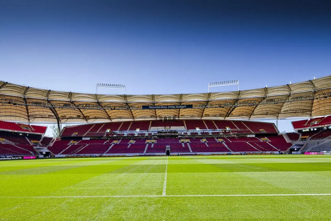 MHP Arena: Panoramablick