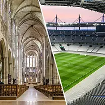 Kombi: Besuch der Basilika Saint-Denis + geführte Tour durch das Stade de France