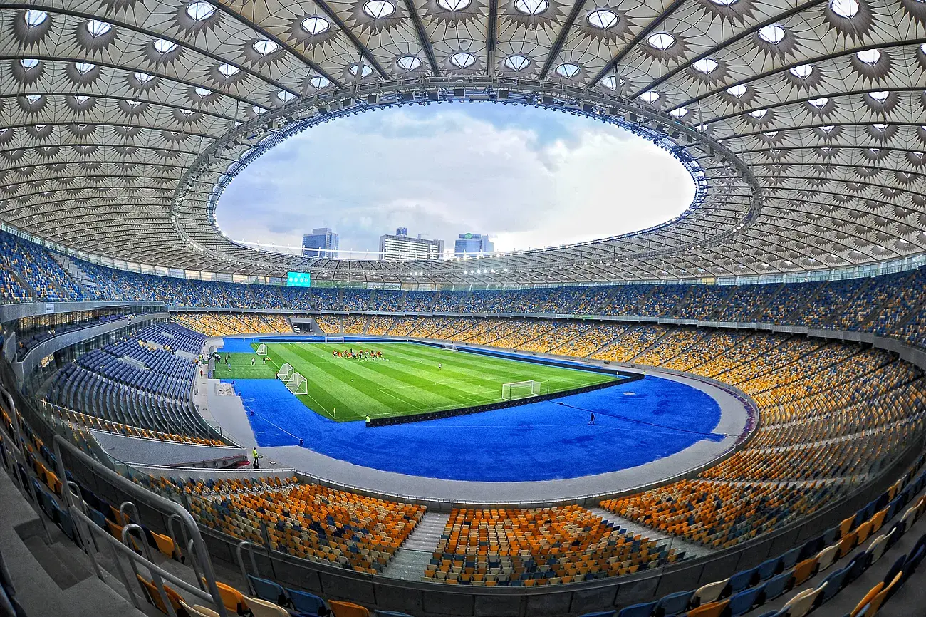 NSC Olimpiyskiy : vue panoramique