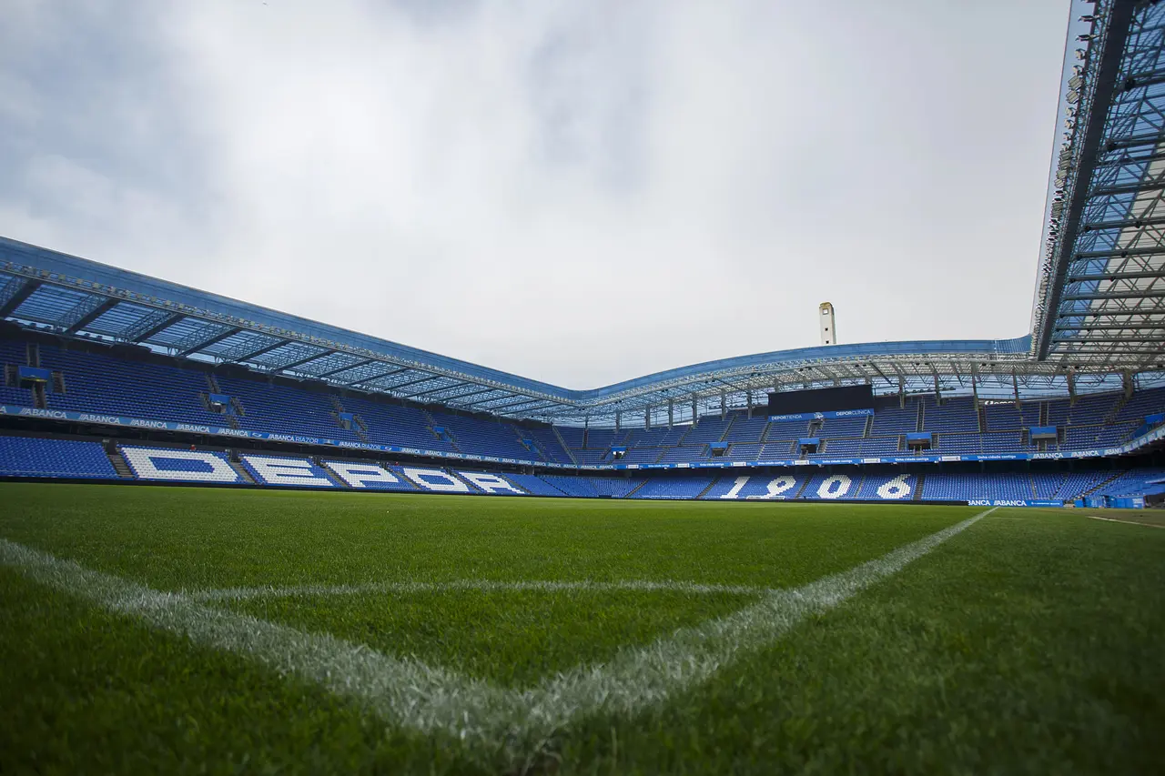 Estadio Riazor: vista panorâmica