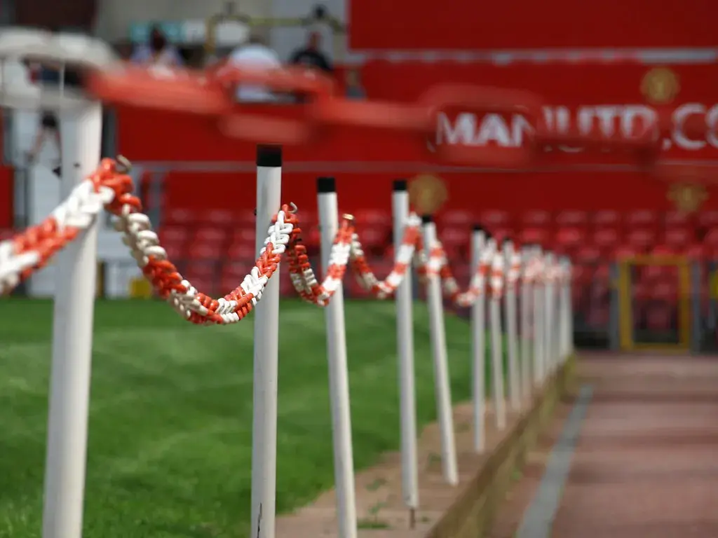 Old Trafford: el césped