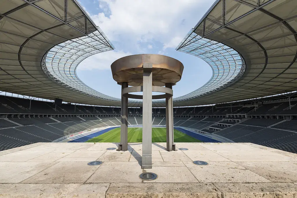 Olympiastadion Berlin: el pebetero olímpico
