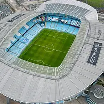 Estadio Etihad: Partido de fútbol del Manchester City FC