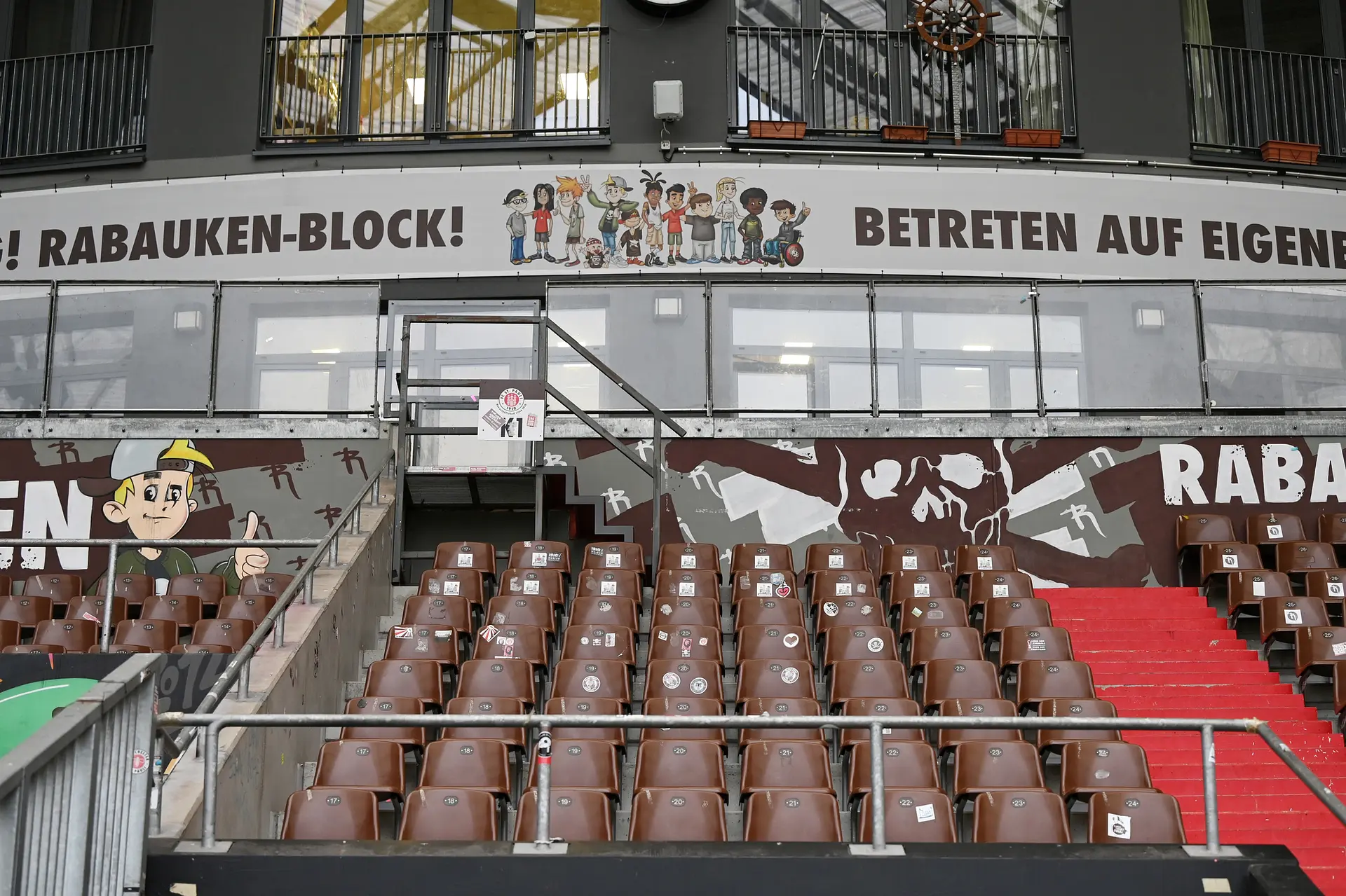 Millerntor-Stadion: le tribune