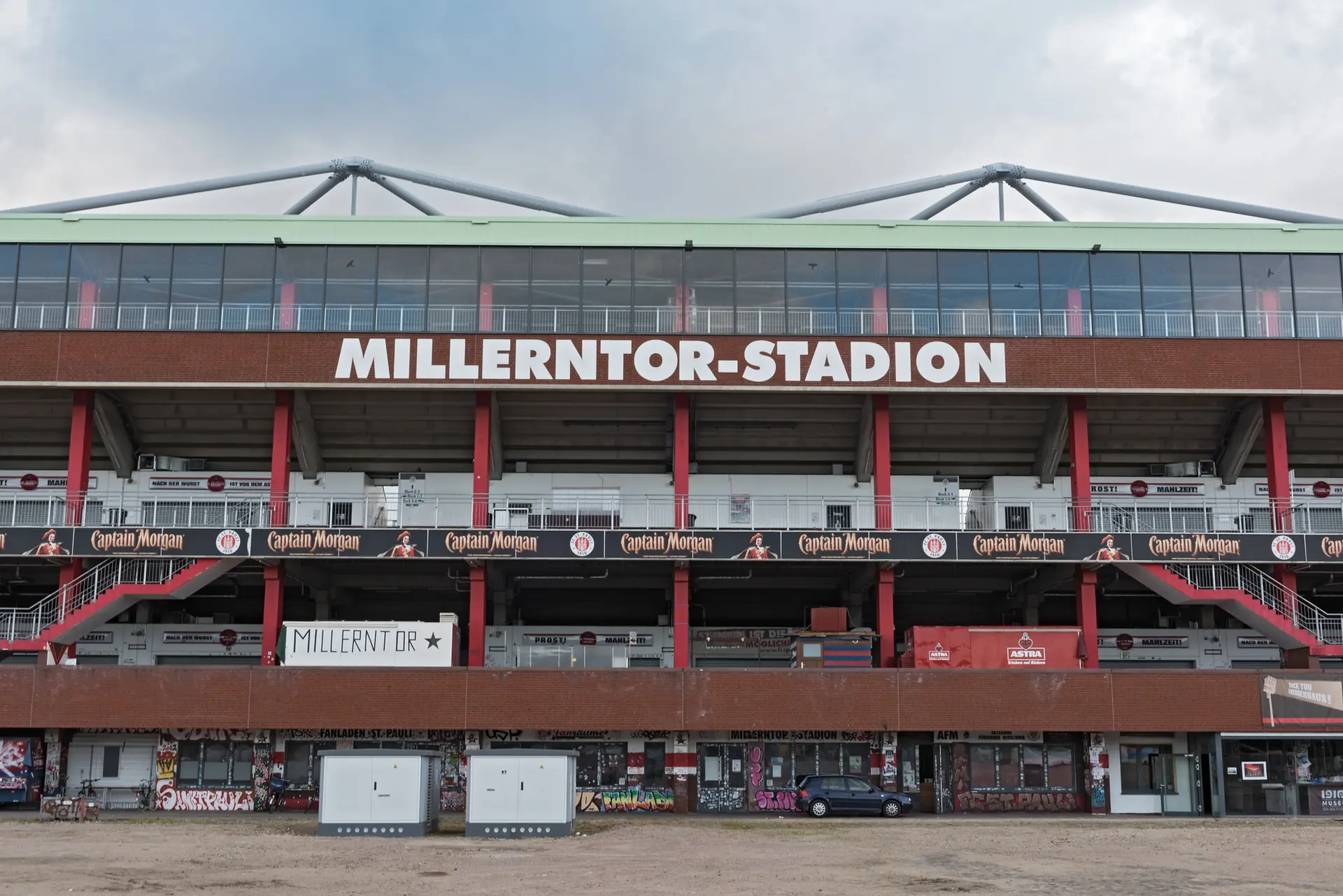 Millerntor-Stadion: exterior del estadio