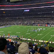 AT&T-Stadion: Dallas Cowboys Football-Spiel