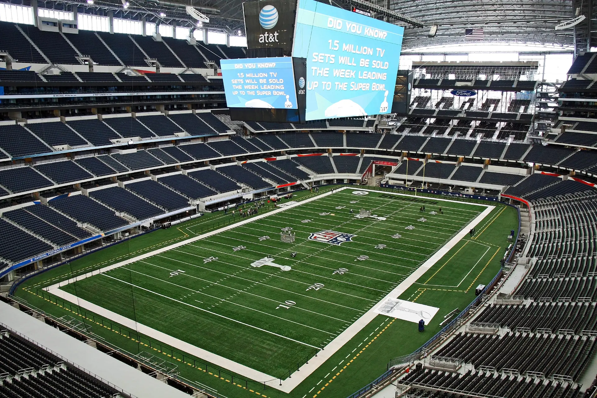 AT&T Stadium: el interior del estadio