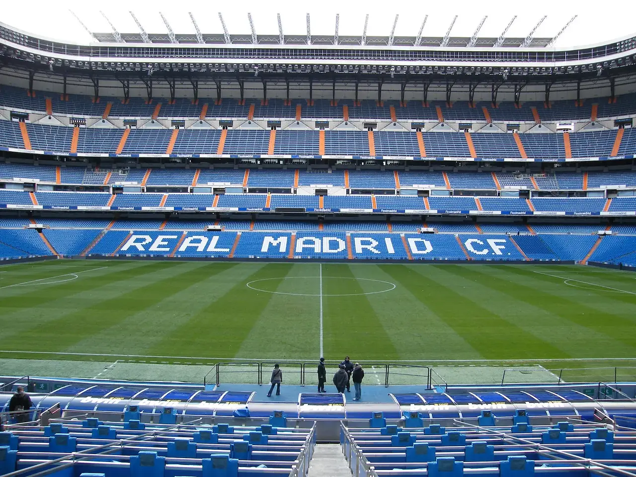 Estadio Santiago Bernabéu : vue panoramique