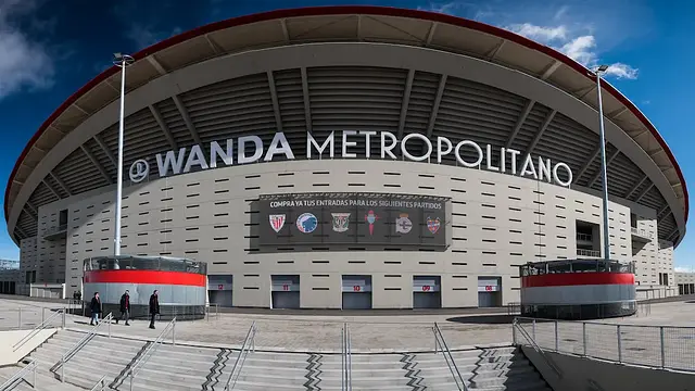 Riyadh Air Metropolitano: the stadium from outside