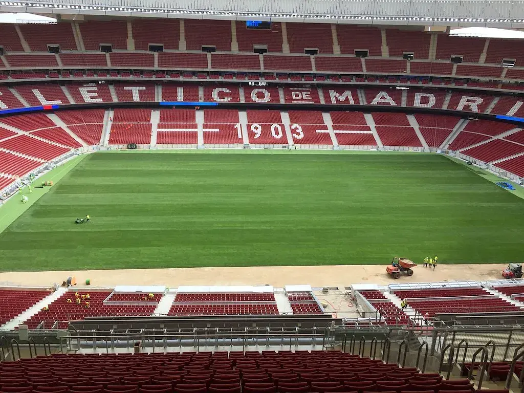 Riyadh Air Metropolitano: das Stadion von innen