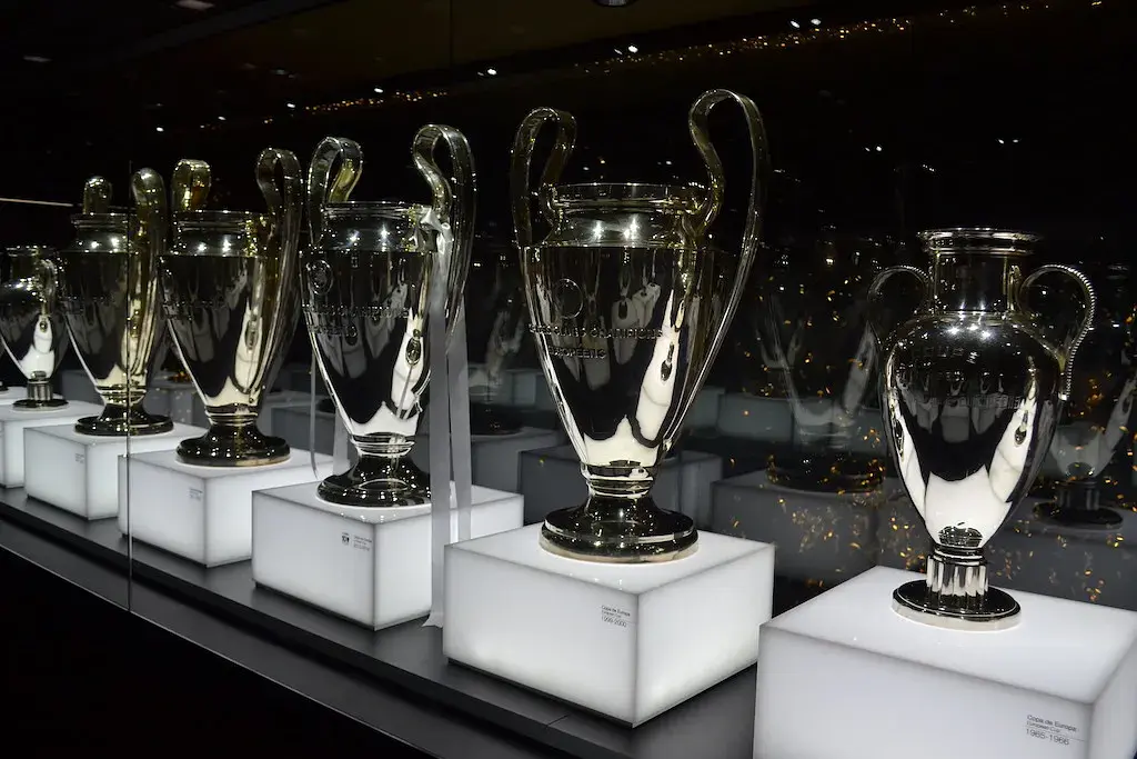 Estadio Santiago Bernabéu : la salle des trophées