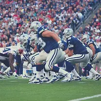 Entrada para el partido de fútbol americano de los Dallas Cowboys en el AT&T Stadium