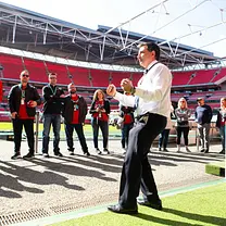 Visite du stade de Wembley