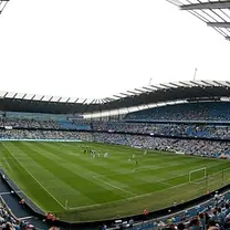 Partido del Manchester City en el Etihad Stadium