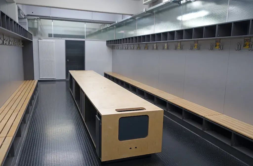 Signal Iduna Park: el vestuario