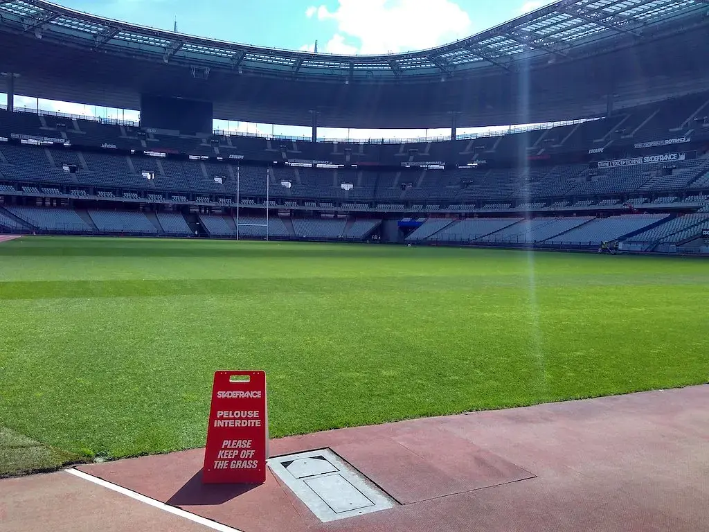 Stade de France: the pitch