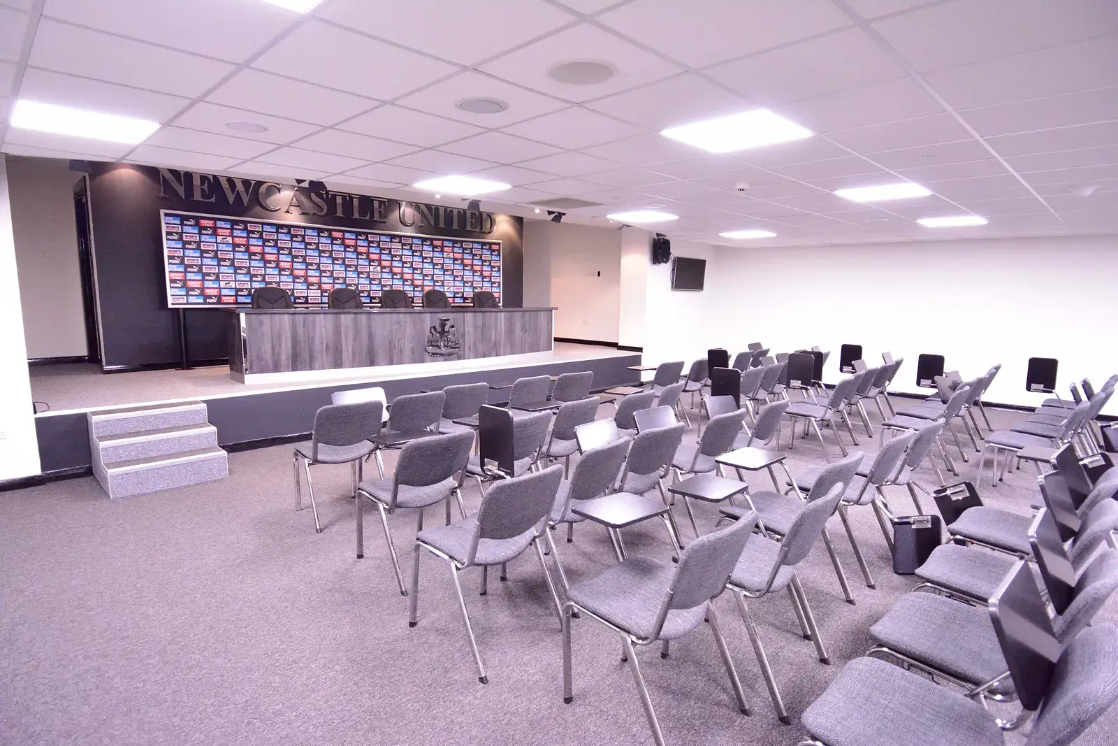 St James' Park : la salle de presse