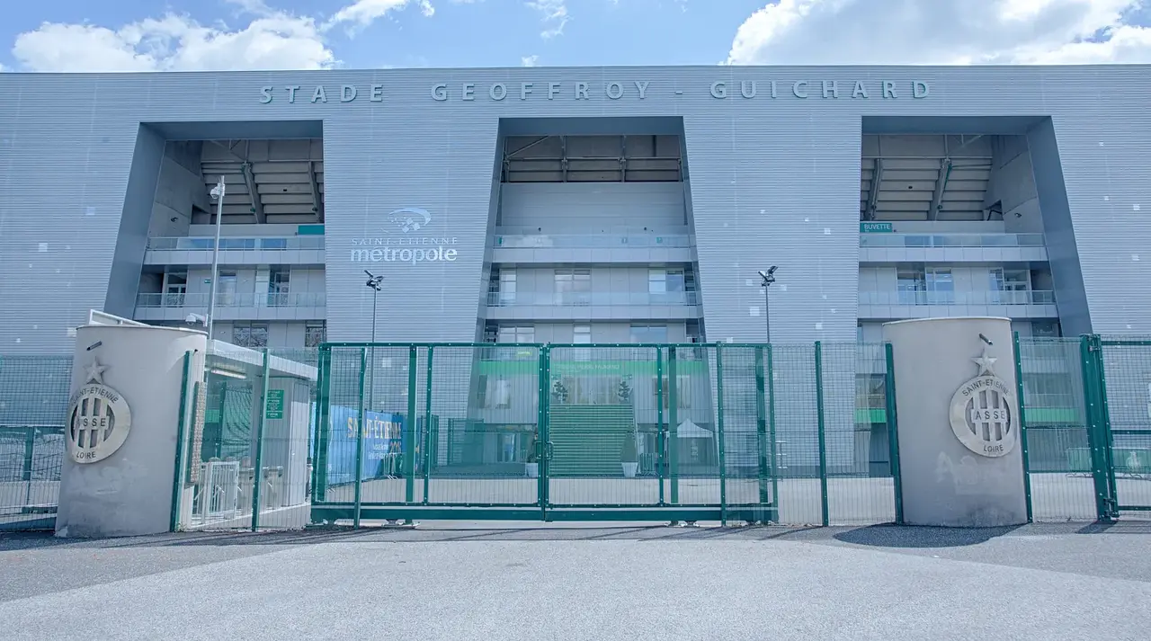 Stade Geoffroy-Guichard : l'entrée du stade