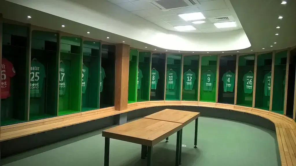 Stade Geoffroy-Guichard: el vestuario