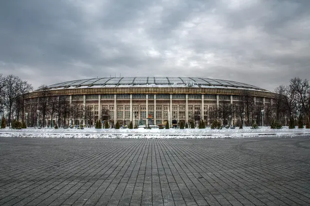 Luzhniki Stadium: der Stadioneingang