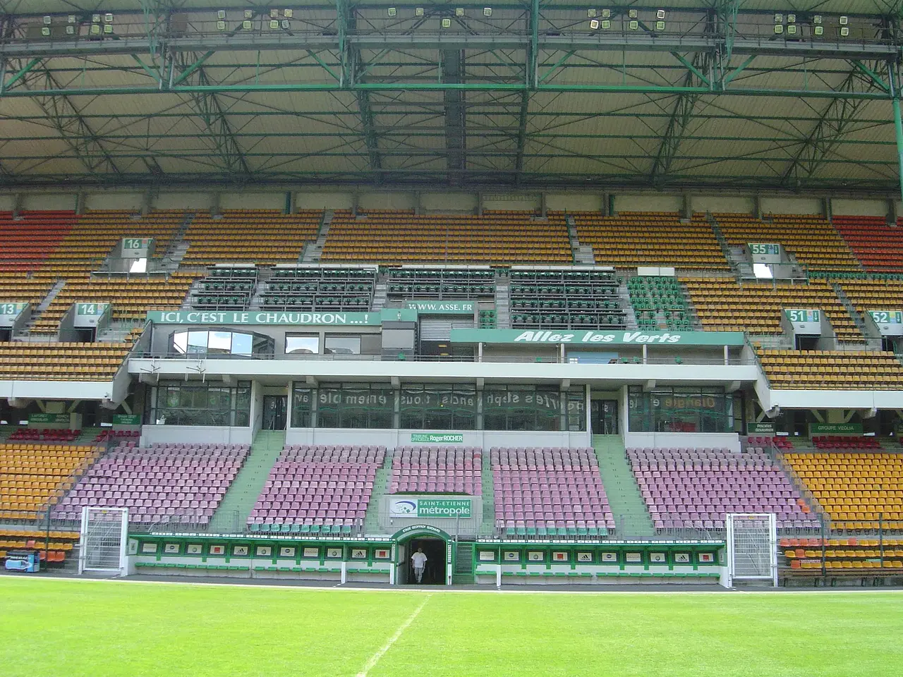 Stade Geoffroy-Guichard: Panoramablick