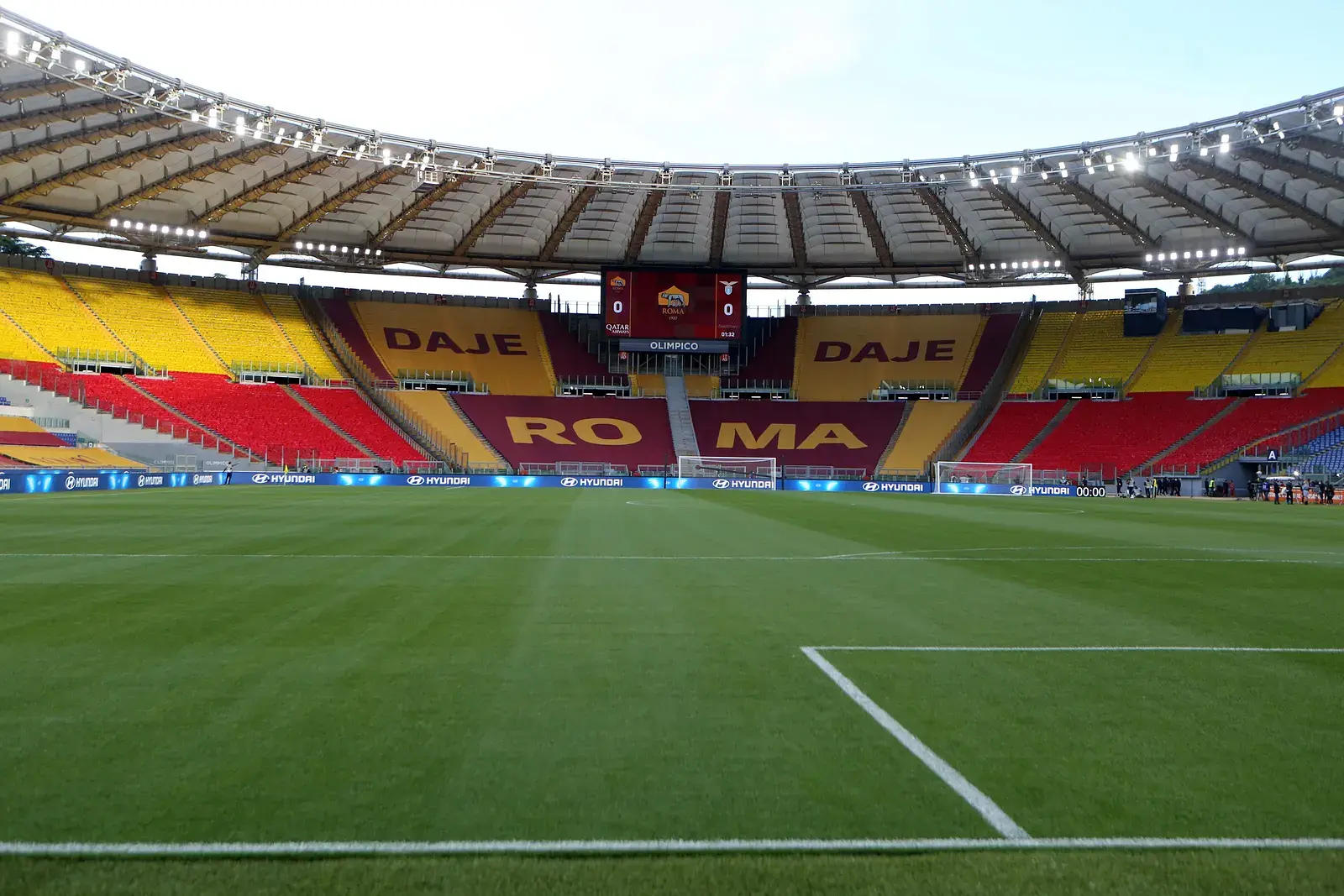 Stadio Olimpico: inside the stadium
