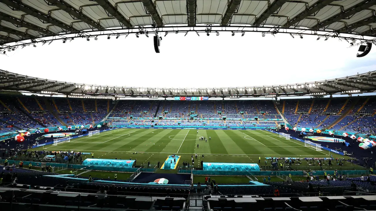 Stadio Olimpico: Panoramablick
