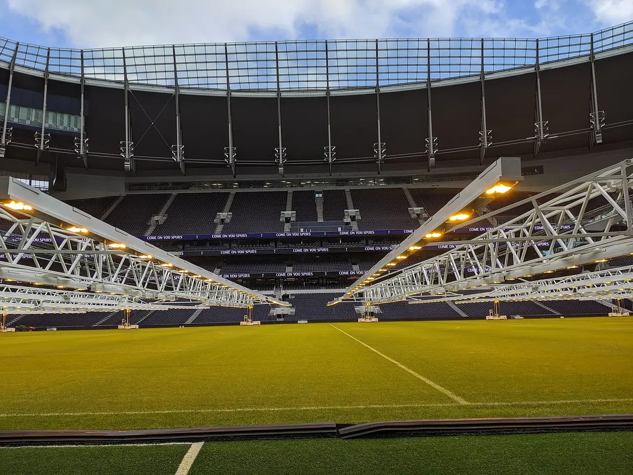 Tottenham Hotspur Stadium: der Rasen
