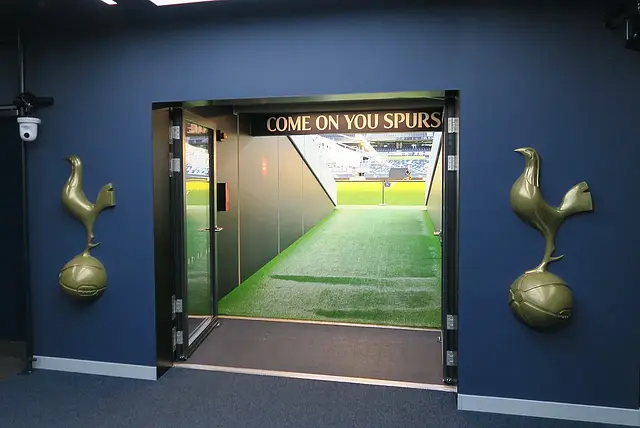 Tottenham Hotspur Stadium: the players' tunnel