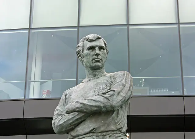 Wembley Stadium: la estatua de Bobby Moore